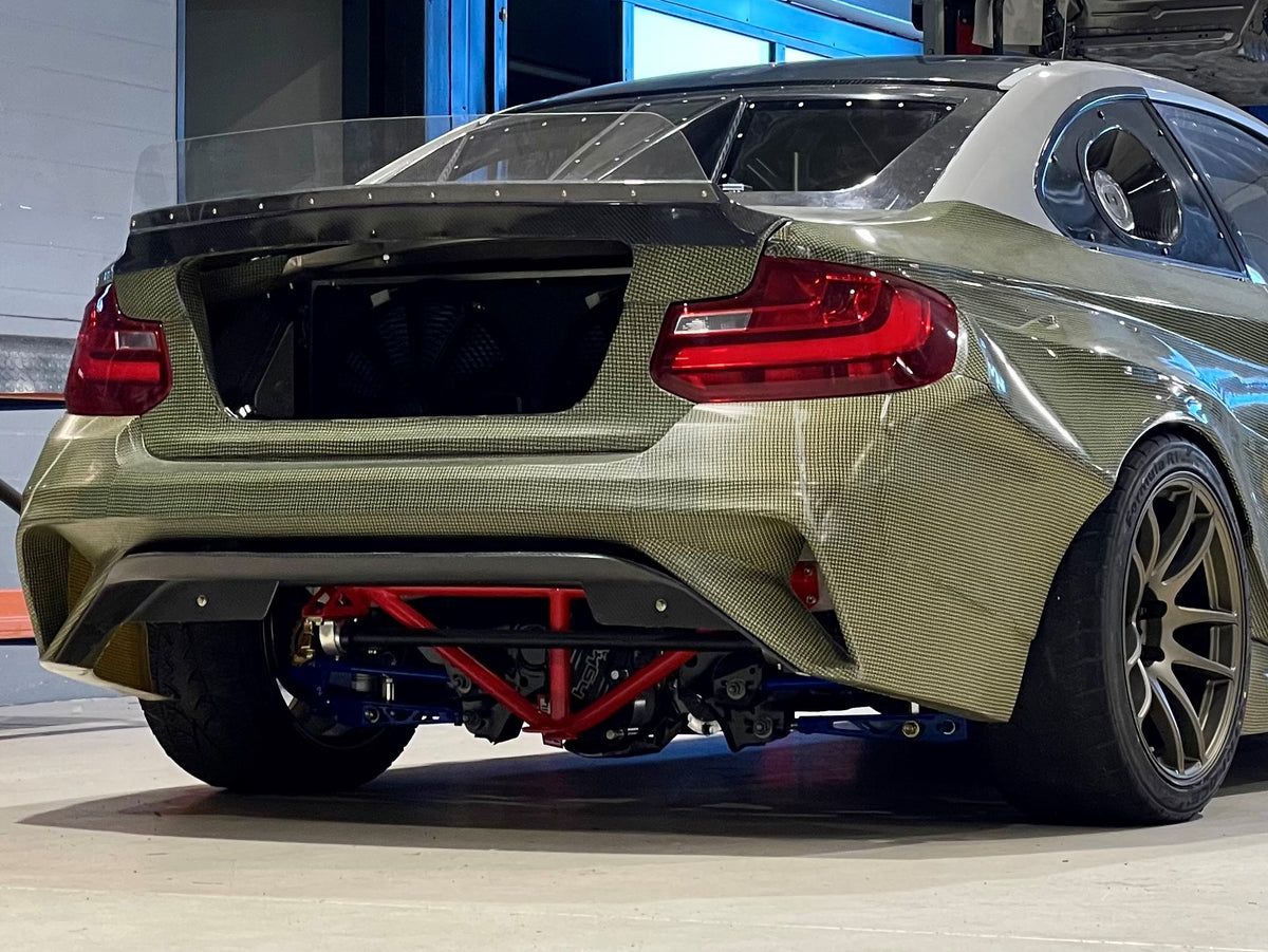 F22 Rear Trunk Tail Spoiler [Lexan] – HGK Shop