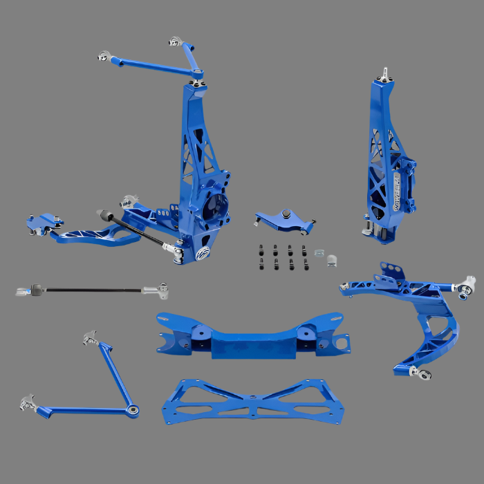 Nissan 370Z Front Drift Angle Lock Kit with Rack Relocation Nissan 370Z Front Drift Angle Lock Kit with Rack Relocation