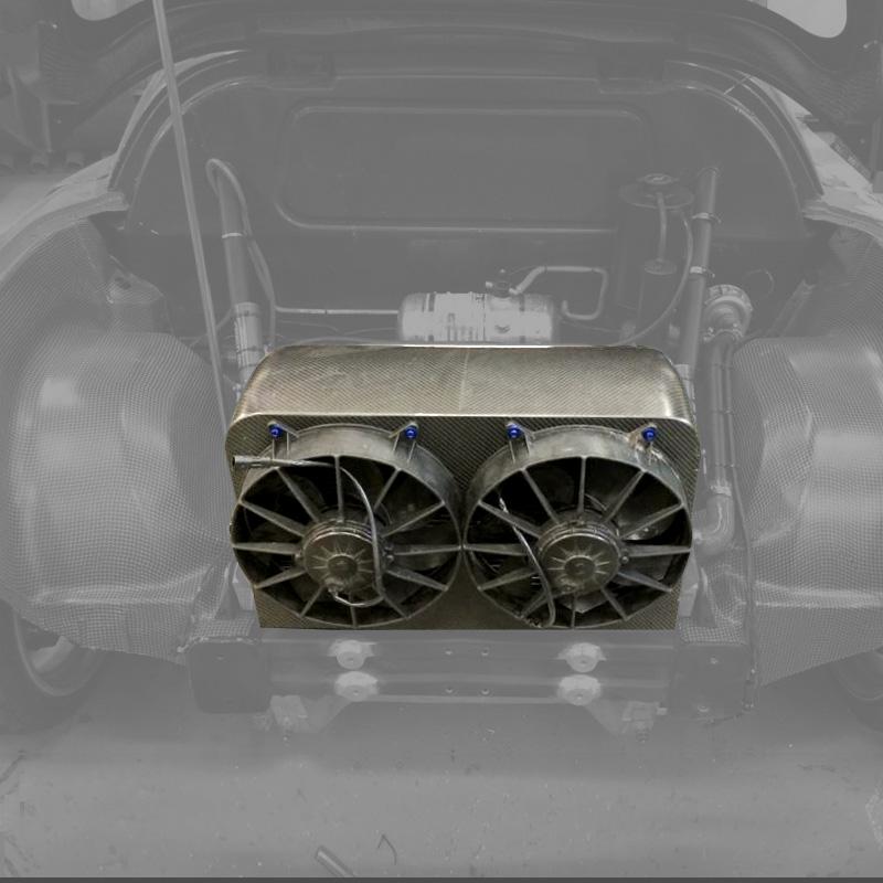 Corvette C6 Rear Mounted Radiator Kit – HGK Shop